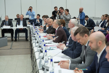 На второй день форума «Мы вместе. Спорт» состоялось Заседание комиссии Государственного Совета Российской Федерации