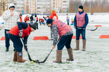 В Янино  состоялся областной фестиваль зимних дворовых видов спорта «Русская зима»