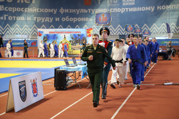Военные Ленинградского округа показали свою силу в дзюдо