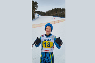 Юный ленинградский горнолыжник ― золотой призер России