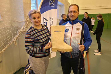 Школьный спорт в гостях в Волосовском районе