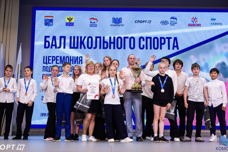 В Гатчинском центре образования «Высший пилотаж» состоялся Бал школьного спорта