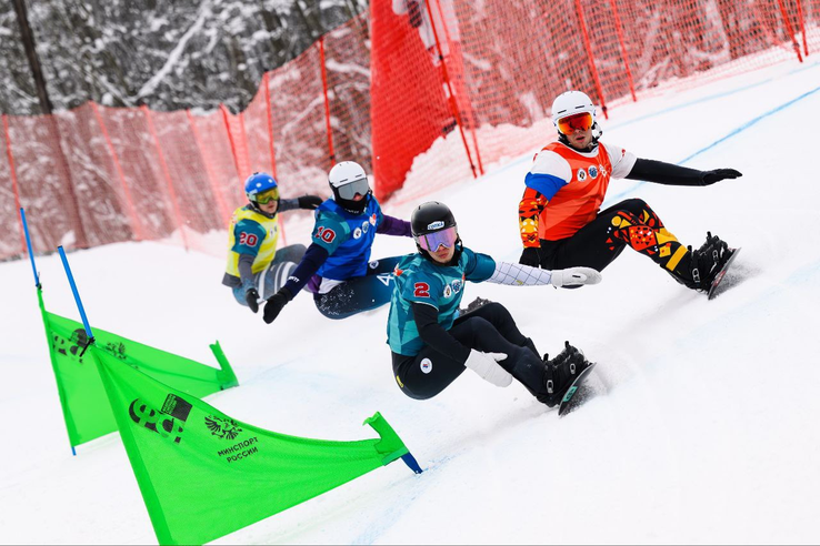 Кубок России по сноуборд-кроссу в 47 регионе