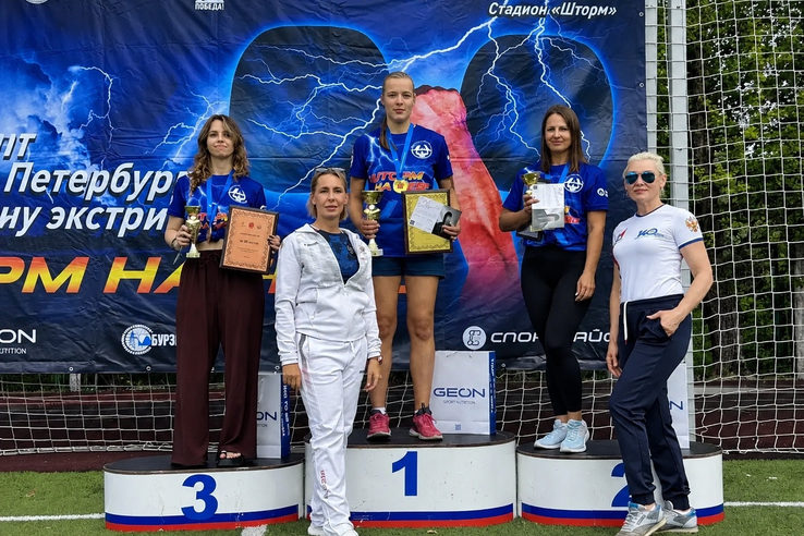 Сборная Ленинградской области — первая на чемпионате Санкт-Петербурга по силовому экстриму.