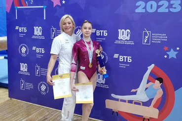 Областная спортсменка - победительница первенства России