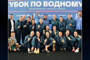 Ленинградские ватерполистки – любимицы публики!