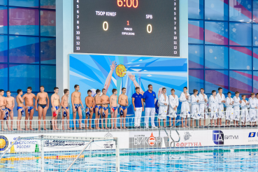 Состоялись Всероссийские соревнования по водному поло "На призы Ленинградской области" среди юношей до 15 лет.