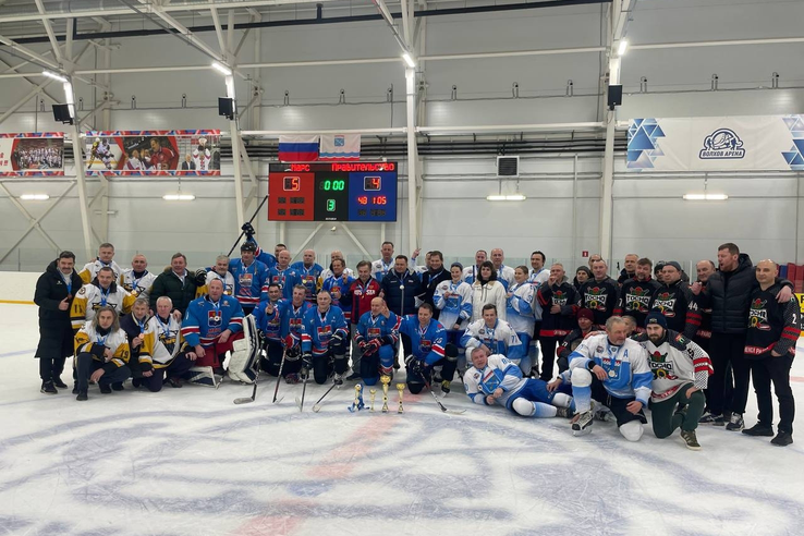 Ленинградцы почтили память о прорыве блокады хоккейным турниром