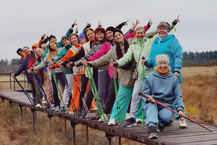 Ленинградский клуб северной ходьбы стал победителем Всероссийского конкурса «Северная ходьба объединяет»