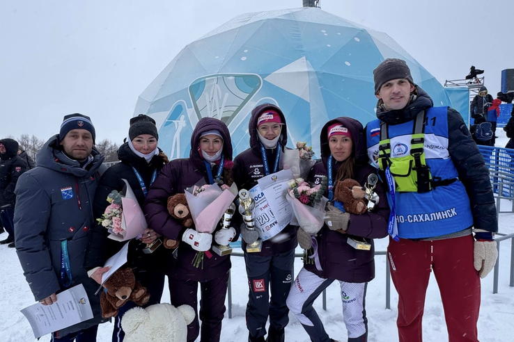 Ленинградские лыжницы завоевывают серебро чемпионата России!
