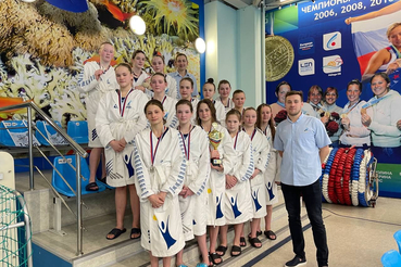 Сборная команда Ленинградской области по водному поло стала серебряным призёром в Финале Первенства России