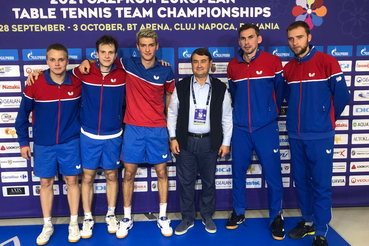 Ленинградец Максим Гребнев стал серебряным призером Чемпионата Европы по настольному теннису