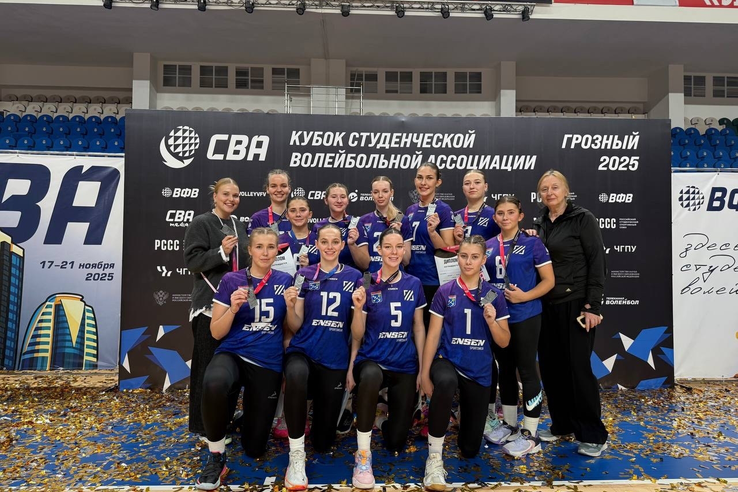 Волейболистки ЛГУ — серебряные призеры всероссийских соревнований «Кубок СВА»!