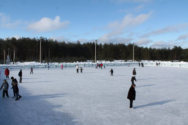 Открытые катки, работающие на территории Ленинградской области