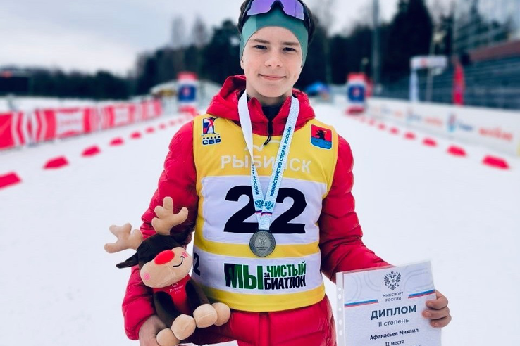 Новая победа на первенстве России по биатлону!