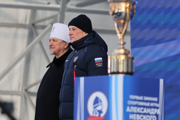 Во Всеволожске дан старт первым зимним играм святого благоверного князя Александра Невского