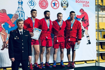 Бронза чемпионата МВД России по боевому самбо у кингисеппского спортсмена
