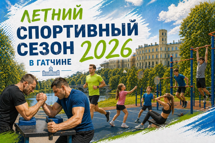 Летний спортивный сезон в Гатчине