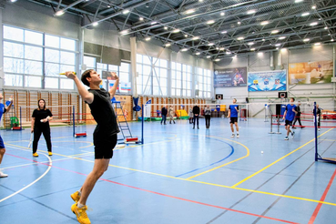 Определили лучший школьный спортивный клуб в бадминтоне