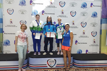 Ленинградская пловчиха - призер Кубка России