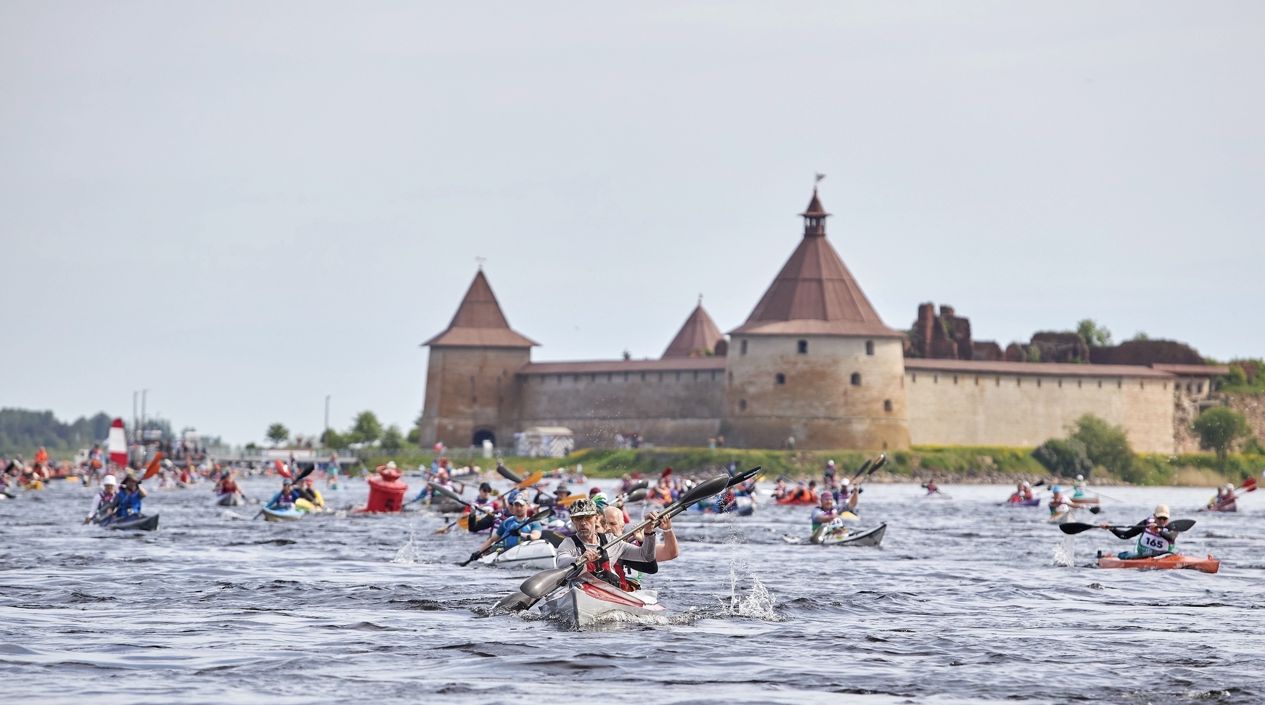 Петровский гребной марафон карта